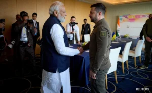 Read more about the article पीएम मोदी ने यूक्रेन के राष्ट्रपति जेलेंस्की से की मुलाकात, शांति का किया आश्वासन
