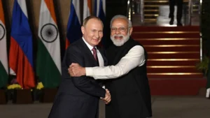 Read more about the article पुतिन ने प्रधानमंत्री मोदी की ‘मेक इन इंडिया’ पहल की सराहना की, भारत में विनिर्माण इकाइयां स्थापित करने की पेशकश की