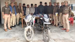 Read more about the article Pilibhit पुलिस को मिली बड़ी कामयाबी, दिनदहाड़े लूट करने वाले 6 शातिर बदमाश गिरफ्तार