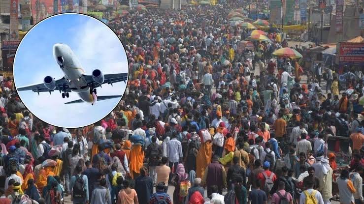 Read more about the article महाकुंभ 2025: हवाई मार्ग भी हुआ जाम, प्रयागराज एयरपोर्ट ने तोड़े सारे रिकॉर्ड