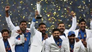 Read more about the article Champions Trophy 2025 में भारत की ऐतिहासिक जीत के बाद अब बीसीसीआई ने किया इनामी राशि का ऐलान
