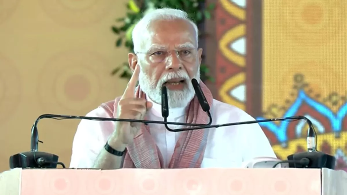 Read more about the article बिहार के मधुबनी से प्रधानमंत्री मोदी ने दी आतंकवादियों को दो टूक चेतावनी’