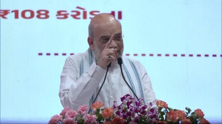 You are currently viewing गांधीनगर में अमित शाह का दौरा.. 708 करोड़ की परियोजनाओं का किया उद्घाटन..