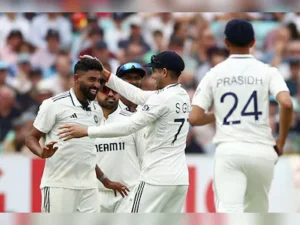 Read more about the article Ind vs Eng, 5th Test:  इंग्लैंड से रोमांचक मुकाबले में भारत ने 6 रन से दर्ज की ऐतिहासिक जीत
