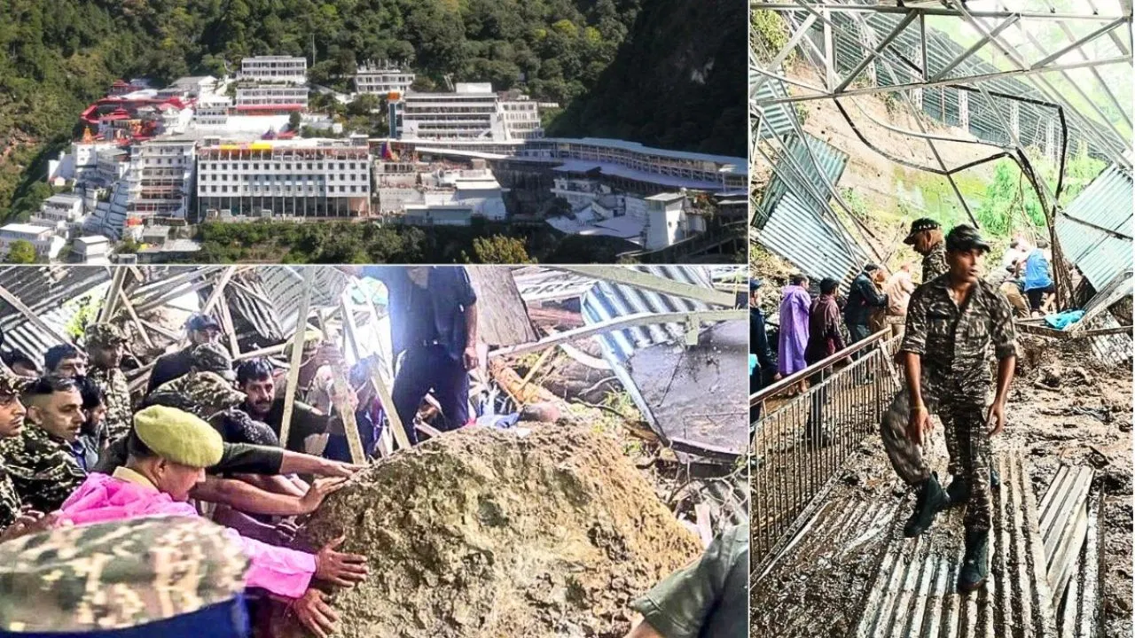 Read more about the article Vaishno devi landslide:कटरा में भारी बारिश और भूस्खलन से बड़ा हादसा: 30 की मौत, वैष्णो देवी यात्रा स्थगित