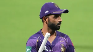 Read more about the article IPL 2026: संकट में कोलकाता नाइट राइडर्स; लगातार 5वीं हार के बाद कप्तान अजिंक्य रहाणे पर लगा भारी जुर्माना