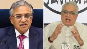 Read more about the article Derek OBrien vs Gyanesh Kumar: 7 मिनट की बैठक में भारी हंगामा, डेरेक ओब्रायन और CEC के बीच तीखी नोकझोंक