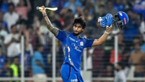 Read more about the article IPL 2026: तिलक वर्मा के ऐतिहासिक शतक से मुंबई इंडियंस की जोरदार वापसी, गुजरात टाइटंस को 99 रनों से रौंदा