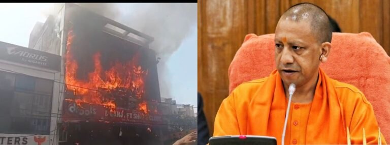 Lucknow Fire: लखनऊ के पुरनिया में लगी भीषण आग, कोचिंग सेंटर की इमारत धुआं-धुआं; मची अफरा-तफरी