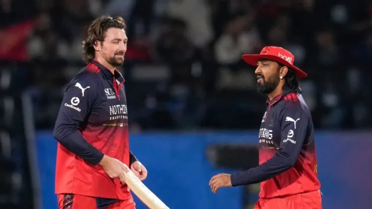 IPL 2026: चैंपियन बनते ही RCB को लगा बड़ा झटका, फाइनल के ‘विलेन’ बने टिम डेविड पर लगा एक मैच का बैन
