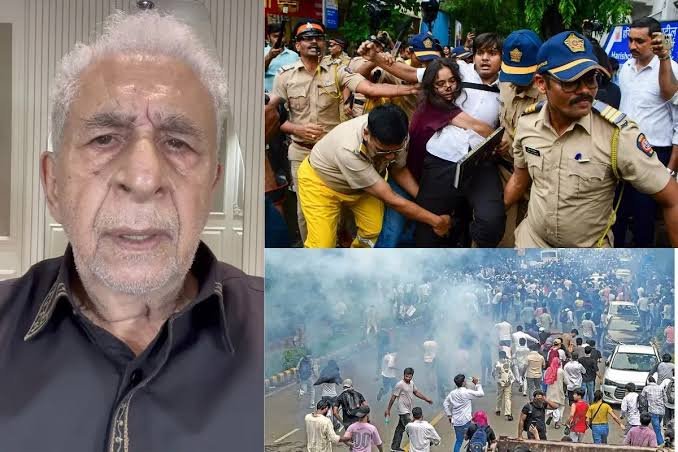 You are currently viewing NEET Protest: NEET छात्र आंदोलन पर नसीरुद्दीन शाह का फूटा गुस्सा, बोले- ‘हमारे बच्चों के साथ हो रहा है जुल्म’