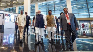 You are currently viewing Andhra Pradesh: पीएम मोदी ने आंध्र प्रदेश को दी बड़ी सौगात, भोगपुरम अंतरराष्ट्रीय हवाई अड्डे का उद्घाटन