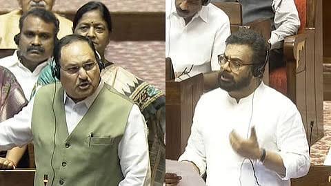 You are currently viewing Rajya Sabha: राज्यसभा में ‘लुंगी वाला’ टिप्पणी पर बवाल, CPI(M) सांसद जॉन ब्रिटास ने उठाया मुद्दा