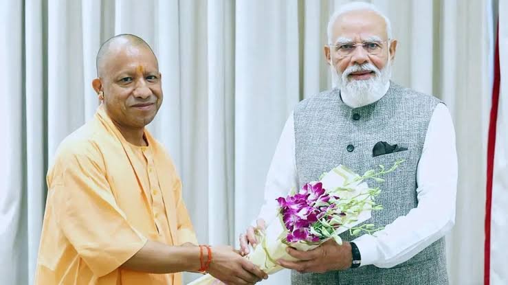 You are currently viewing UP Election 2027: यूपी चुनाव 2027 से पहले बीजेपी की नई रणनीति, पीएम मोदी से मिले सीएम योगी; 18 हजार बूथों पर खास फोकस