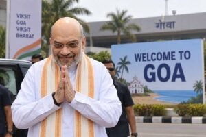 Read more about the article Goa News: गोवा दौरे पर अमित शाह, ड्रग्स से लेकर आंतरिक सुरक्षा तक कई मुद्दों पर मंथन; ‘अटल भवन’ का करेंगे उद्घाटन