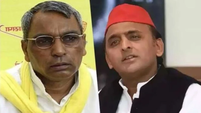You are currently viewing UP Politics: पैदाइश पर टिप्पणी से भड़के ओम प्रकाश राजभर, सपा नेता ओम प्रकाश सिंह पर किया तीखा पलटवार