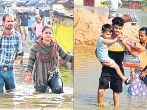 Read more about the article Lucknow Flood: लखनऊ में गोमती की बाढ़ से हाहाकार, 11 साल से अधूरा बांध बना जलभराव की बड़ी वजह