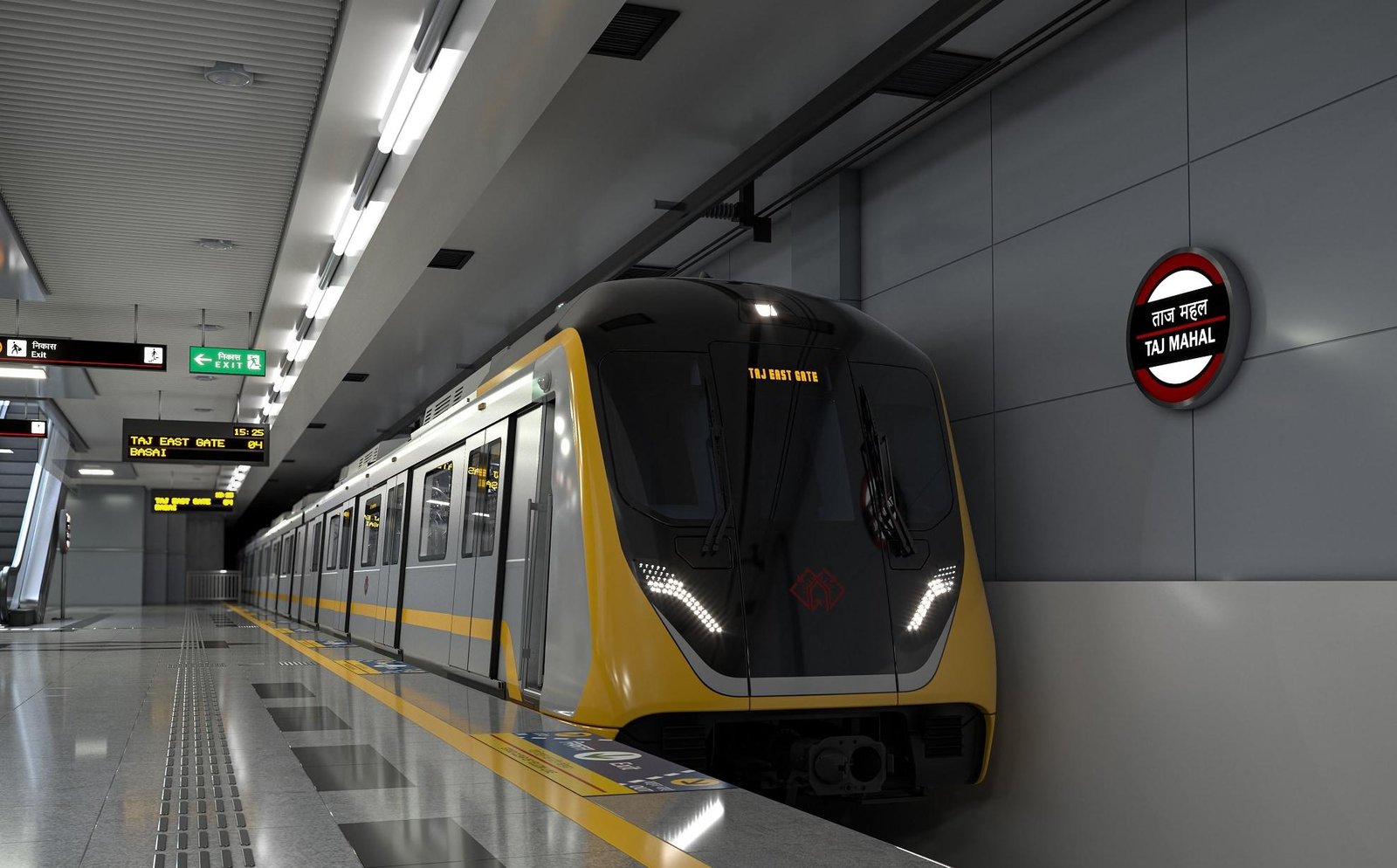 You are currently viewing Agra Metro: आगरा में मेट्रो का सफर होगा और आसान, ताजमहल से ISBT तक दौड़ेगी ट्रेन; 5 नए स्टेशन तैयार