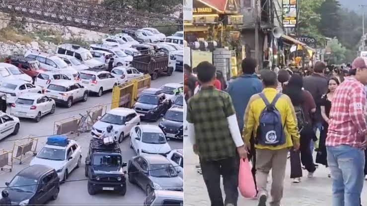 You are currently viewing Kainchi Dham News: कैंची धाम में पुलिस के ट्रैफिक प्लान का असर, दोपहर तक 7,500 श्रद्धालुओं ने किए दर्शन; हाईवे के बाजारों में पसरा सन्नाटा