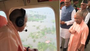 Read more about the article Lucknow Flood: फैजुल्लागंज से नैमिष तक बनेगा तटबंध, बाढ़ प्रभावित क्षेत्रों का सीएम योगी ने किया हवाई सर्वेक्षण