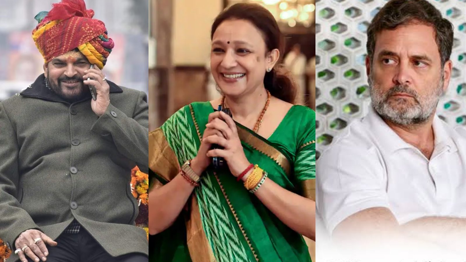 You are currently viewing UP Politics: बृजभूषण शरण सिंह ने की आराधना मिश्रा मोना की तारीफ, बोले- ‘बहुत सज्जन हैं’, राहुल गांधी पर साधा निशाना